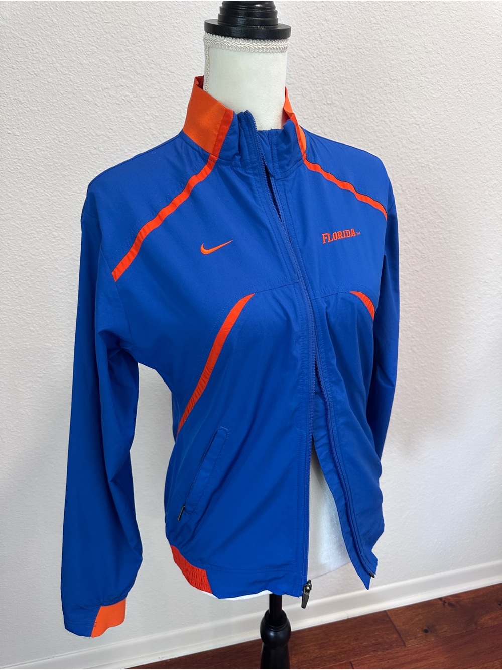 Nike Blue & Orange Florida Women's Track Jacket